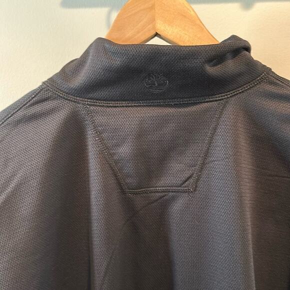 Timberland XL Men’s Black Quarter Zip Pullover Jacket - Picture 7 of 7